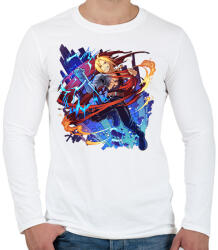 printfashion Fullmetal Alchemist - Férfi hosszú ujjú póló - Fehér (17377070)
