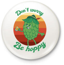 printfashion Maláta - Kitűző, hűtőmágnes - Fehér (17092508)