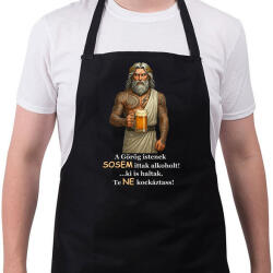 printfashion Az istenek sosem. . . - Kötény - Fekete (17483639)