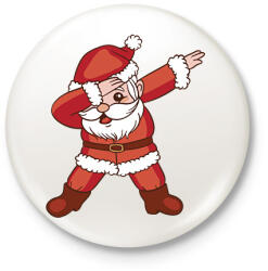 printfashion Télapó dab - Kitűző, hűtőmágnes - Fehér (17013348)