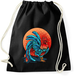 printfashion Kakas - Sportzsák, Tornazsák - Fekete (16900621)
