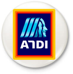 printfashion Andi - Kitűző, hűtőmágnes - Fehér (17204178)