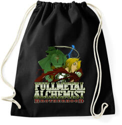 printfashion Fullmetal Alchemist - Sportzsák, Tornazsák - Fekete (17480189)