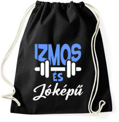 printfashion Izmos és jóképű - Sportzsák, Tornazsák - Fekete (17369421)