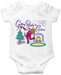 printfashion Télapó - Baba Body - Fehér (16999390)