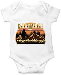 printfashion November a legjobbak hónapja 1 - Baba Body - Fehér (16904746)
