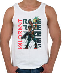 printfashion valorant raze - Férfi atléta - Fehér (17332408)