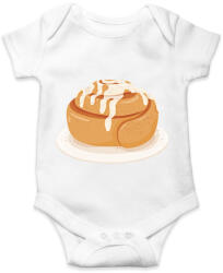 printfashion Fahéjas csiga - Baba Body - Fehér (17080769)