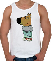 printfashion Just a chill guy - Férfi atléta - Fehér (16955788)