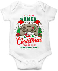 printfashion Gamer pajama (2) - Baba Body - Fehér (17187500)