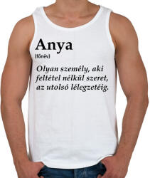 printfashion Anya főnév - Férfi atléta - Fehér (17426852)