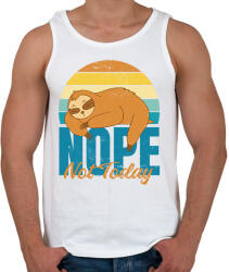 printfashion Not today - Férfi atléta - Fehér (17094838)