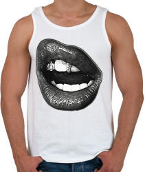 printfashion Y2K CyberKiss - Férfi atléta - Fehér (17186190)