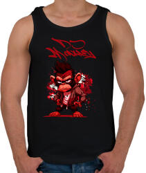 printfashion dj monkey - Férfi atléta - Fekete (17300561)