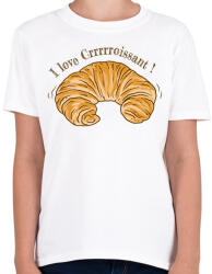 printfashion Croissaint - Gyerek póló - Fehér (17095229)