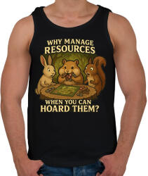 printfashion Everdell - Férfi atléta - Fekete (17445293)