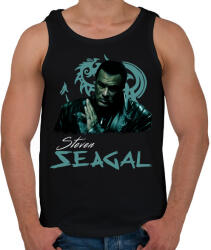 printfashion steven seagal - Férfi atléta - Fekete (16958489)