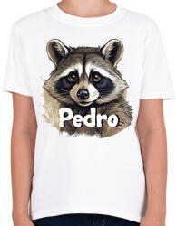 printfashion Pedro mosómaci - Gyerek póló - Fehér (16936612)