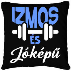 printfashion Izmos és jóképű - Párnahuzat, Díszpárnahuzat - Fekete (17369708)