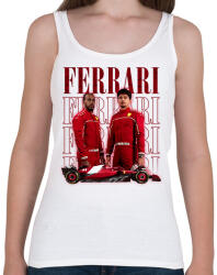 printfashion Ferrari 2025 Forma1 - Női atléta - Fehér (17311065)