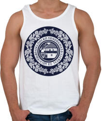 printfashion siklód kő panzió - Férfi atléta - Fehér (16894054)