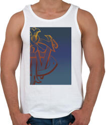 printfashion johnnie walker - Férfi atléta - Fehér (17322059)