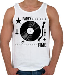 printfashion Dj - Férfi atléta - Fehér (17480514)