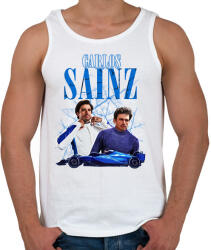 printfashion Carlos Sainz Williams 2025 - Férfi atléta - Fehér (17315410)
