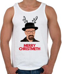 printfashion Merry Christmeth - Férfi atléta - Fehér (16885080)