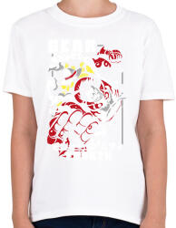 printfashion One Piece Gear 4 - Gyerek póló - Fehér (17411900)