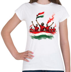 printfashion Szurkolók - Női póló - Fehér (17345503)