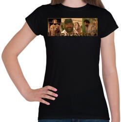 printfashion Bud Spencer - Női póló - Fekete (16954046)