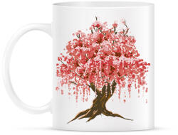 printfashion Sakura fa - Bögre - Fehér (17141963)