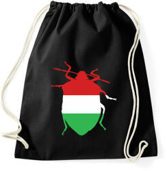 printfashion Magyar poloska - Sportzsák, Tornazsák - Fekete (17374019)