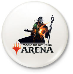 printfashion Magic The Gathering - Kitűző, hűtőmágnes - Fehér (16904222)