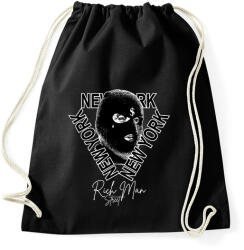 printfashion Rich Man Street - Sportzsák, Tornazsák - Fekete (16962213)