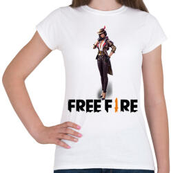 printfashion free fire clu - Női póló - Fehér (17298875)