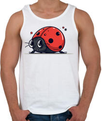 printfashion Katicabogár - Férfi atléta - Fehér (17470164)