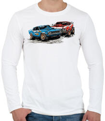 printfashion Roncsderbi - Férfi hosszú ujjú póló - Fehér (17098540)