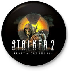 printfashion Stalker 2 - Kitűző, hűtőmágnes - Fekete (16884633)