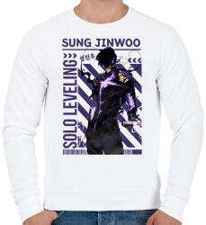 printfashion Solo Leveling Arise - Férfi pulóver - Fehér (17413635)