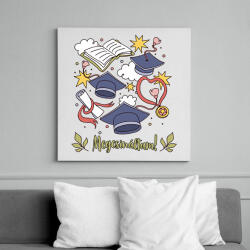 printfashion Megcsináltam - Vászonkép - Fehér (17328348)