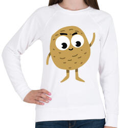 printfashion Krumpli - Női pulóver - Fehér (17116233)