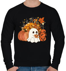 printfashion Kísérteties halloween - Férfi pulóver - Fekete (16917680)