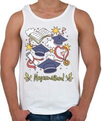 printfashion Megcsináltam - Férfi atléta - Fehér (17327908)