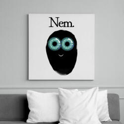 printfashion Boo Nem - Vászonkép - Fehér (17325639)