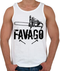 printfashion favágó - Férfi atléta - Fehér (17465542)