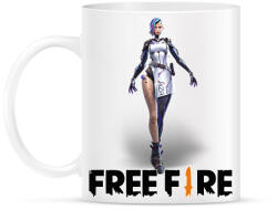 printfashion free fire a124 - Bögre - Fehér (17300479)