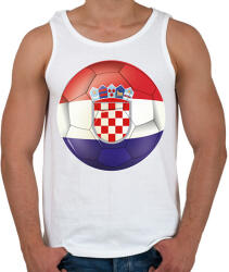 printfashion Horvát labda - Férfi atléta - Fehér (17084939)