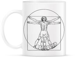 printfashion Focista - Da Vinci - Bögre - Fehér (17044172)